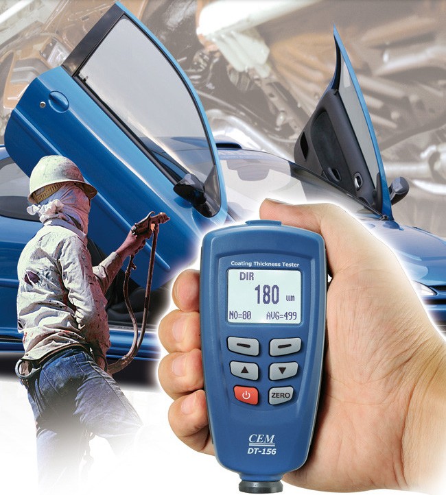 CEM DT - 156 Pro Автоматизированный измеритель толщины лакокрасочного покрытия F / NF