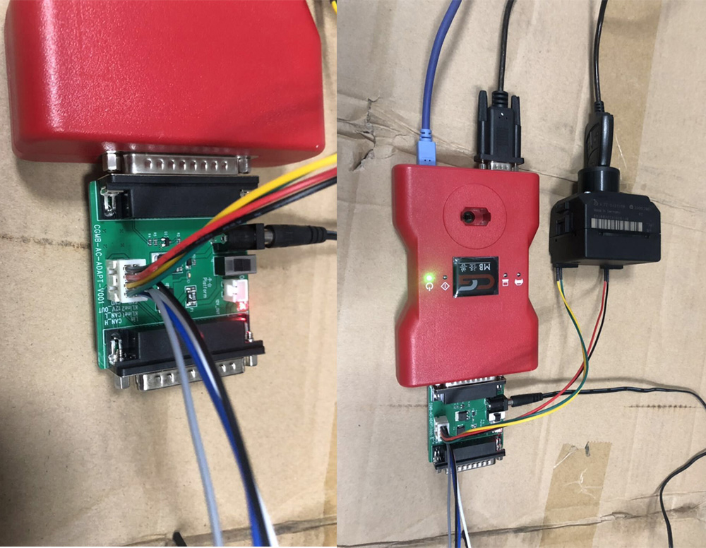 Адаптер CGDI MB AC в сочетании с Mercedes W164 W204 W221 W209 W246 W251 W166 для сбора данных