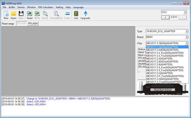 Адаптер Xhorse VVDI Prog Bosch считывает ISN BMW ECU N20 N55 B38 без включения
