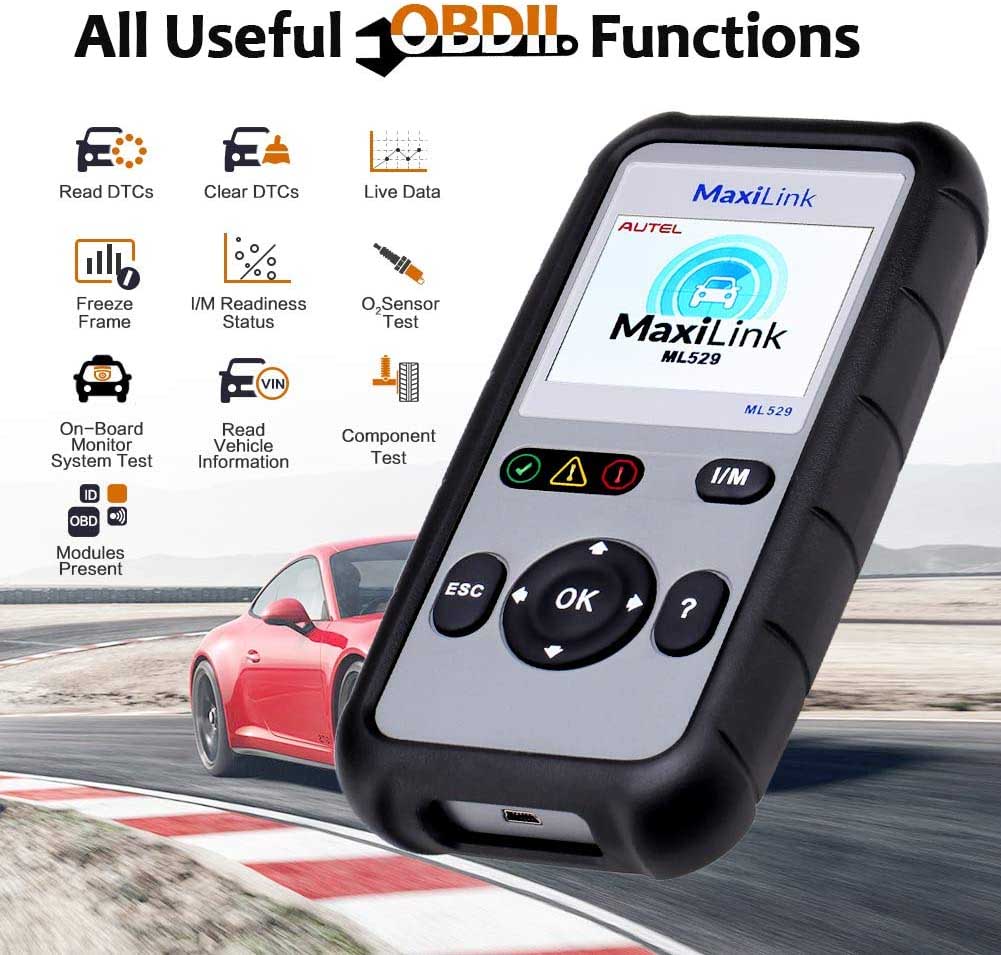 Основные возможности Autel Maxilink ML529 OBD