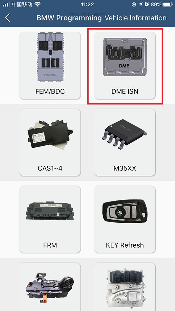 Настольная плата интерфейса X8 для адаптера ACDP BMW - DME N45 / N46 DME ISN для чтения / записи и клонирования