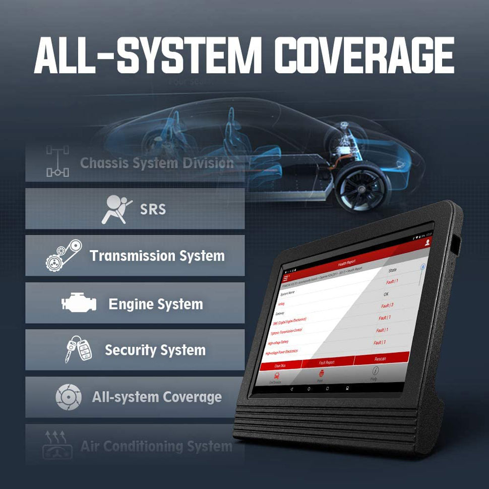 LAUNCH X431 V + Все системы диагностики