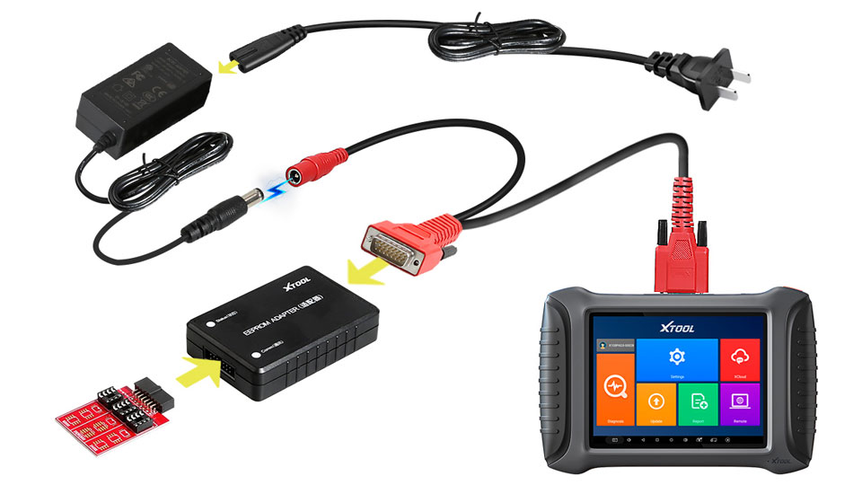 Адаптер Xtool x100 pad3 eeprom