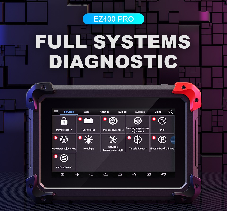 Инструмент автоматической диагностики XTool EZ400 PRO