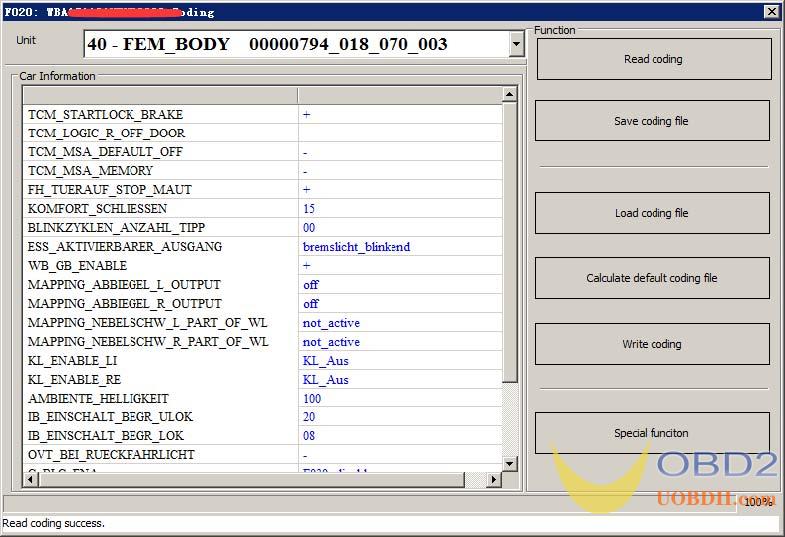 Xhorse VVDI BIMTOOL Pro Процедуры серии F G