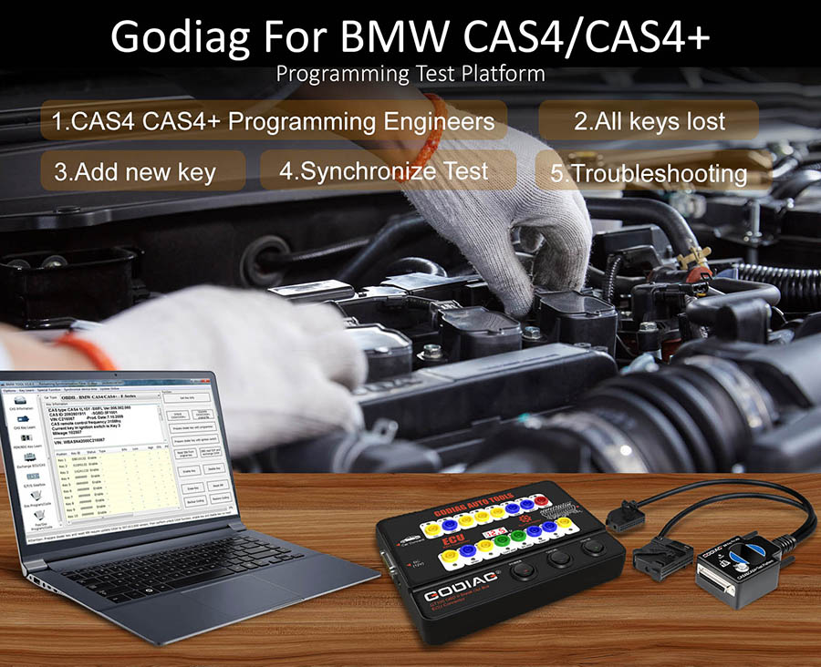 Испытательная платформа GODIAG CAS4 & CAS4 +