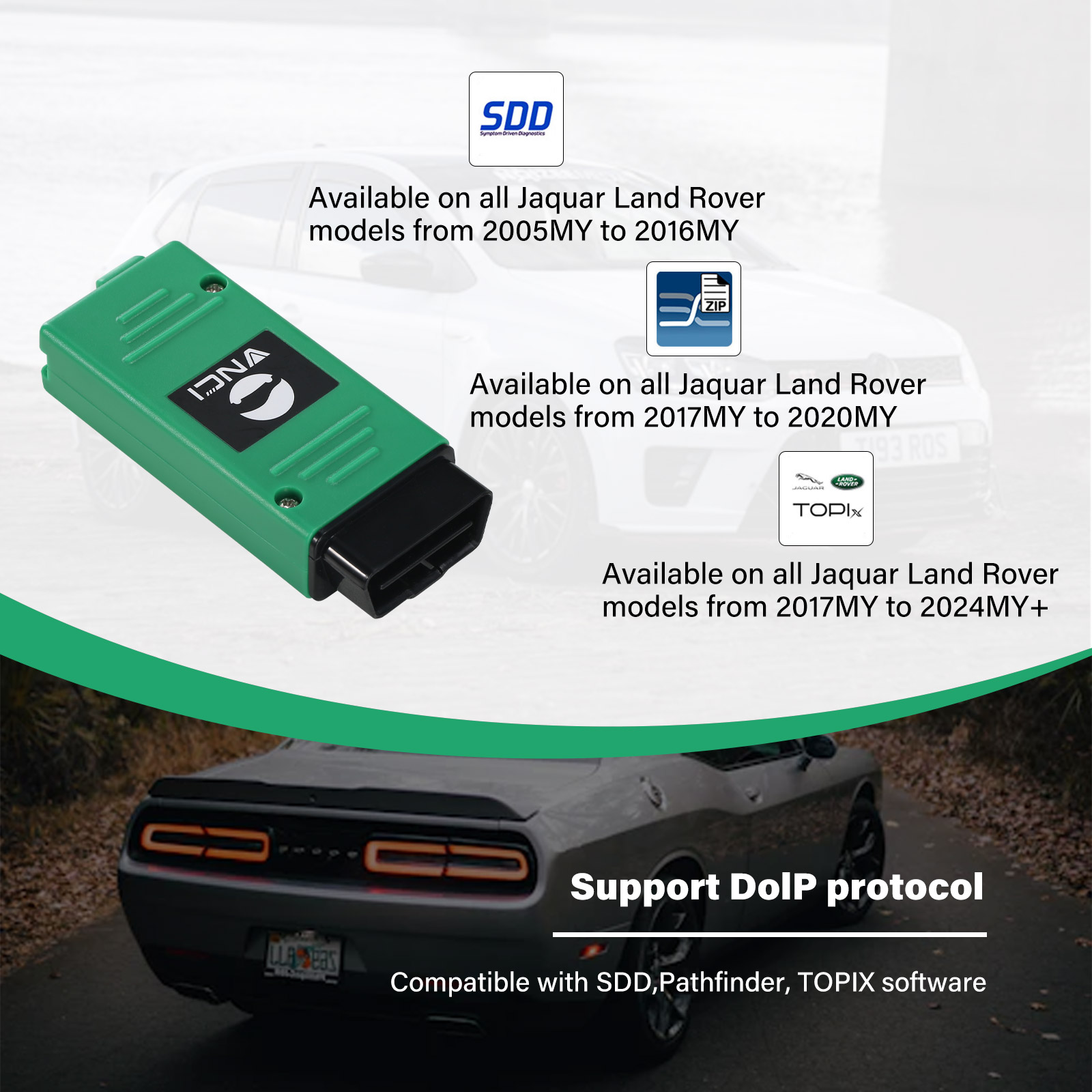 Диагностический сканер VNCI JLR DOIP