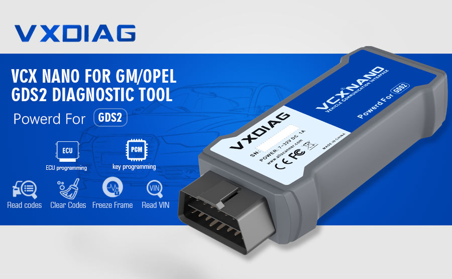 VXDIAG VCX нано - GM