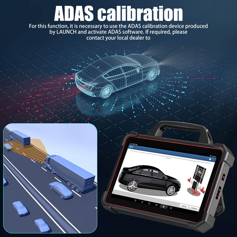 Калибровка пусковой подушки VII ADAS