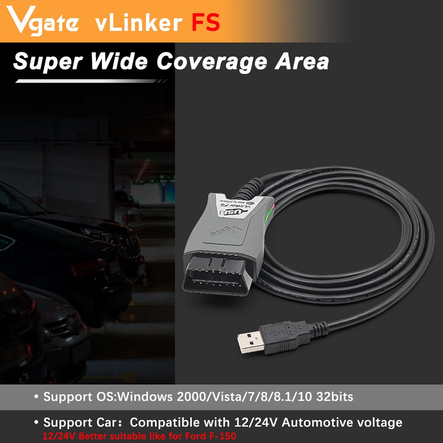 Модель Vgate vLinker FS ELM327 от Forscan
