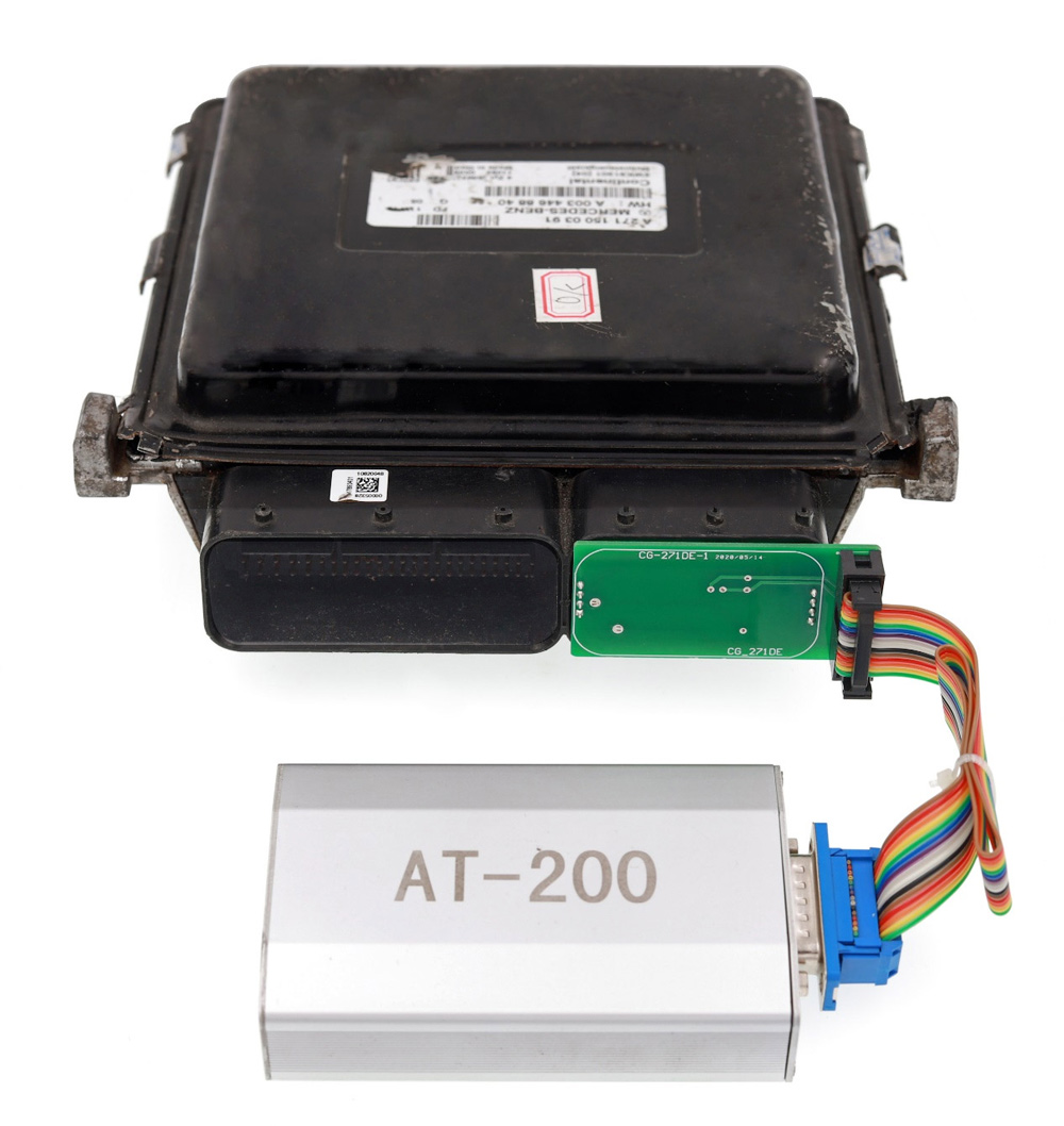 CG FC200 ECU Computer Полная версия с новым набором адаптеров для 271DE