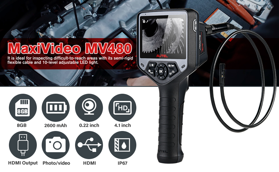 Модель Autel MaxiVideo MV480