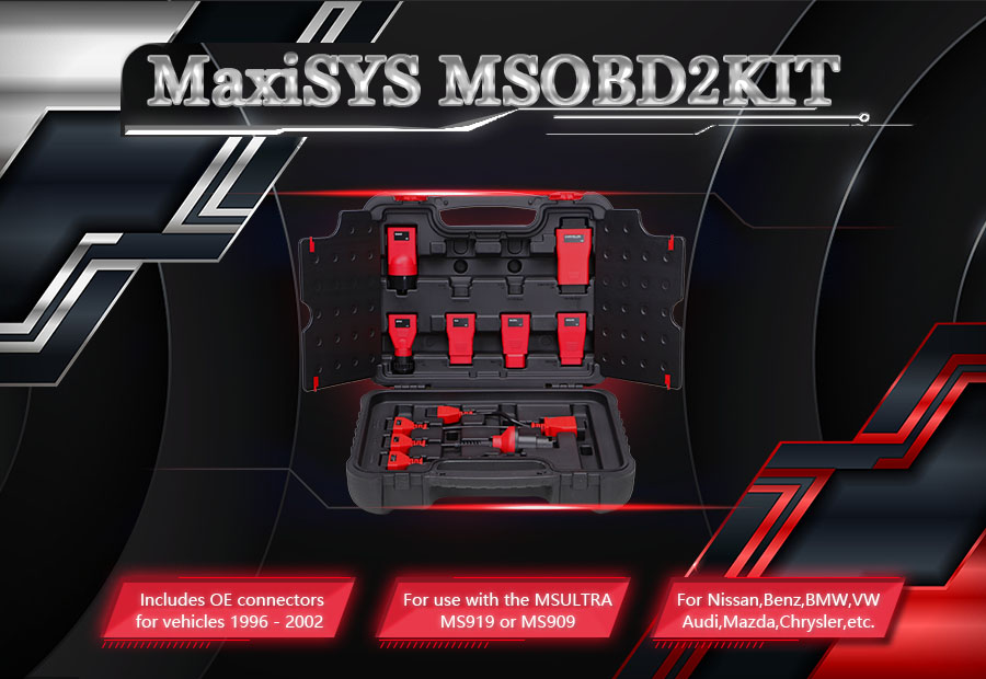 Комплект адаптеров Autel Maxisys MSOBD2KIT