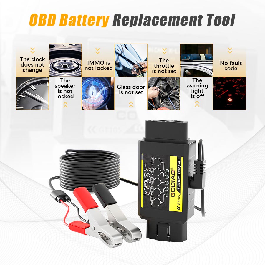 Процедура GODIAG ECU IMMO AD GT105