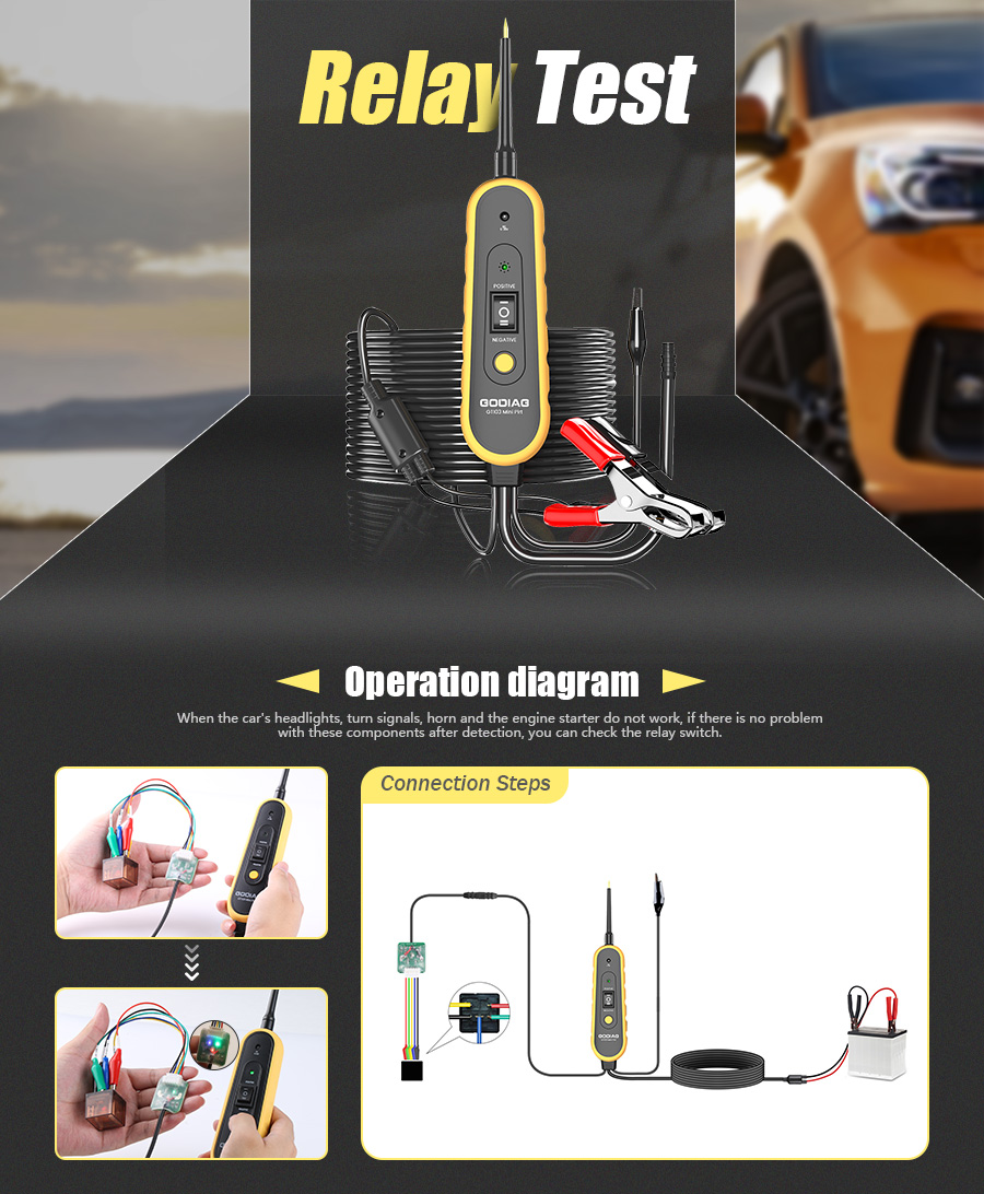 GODIAG GT103 Испытатель микросхемы Pirt