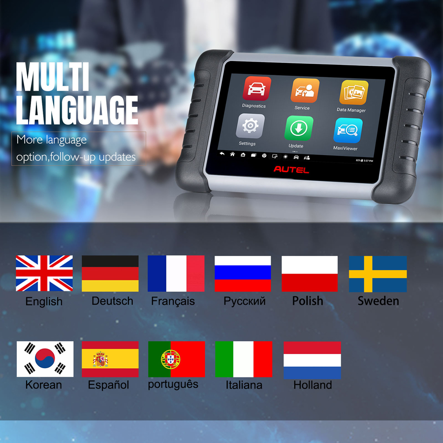 Диагностика автомобиля Autel Maxicom MK808S MK808 - Z