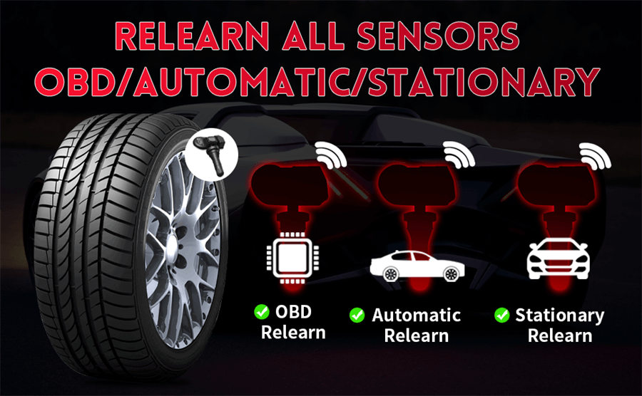 Autel MaxitPMS TS508WF Инструмент диагностики и повторного обучения TPMS