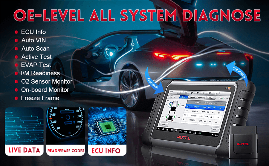 Компания Autel MaxiPRO MP808Z - TS 