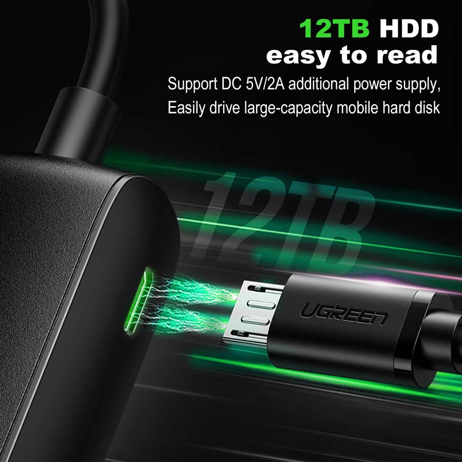 UGREEN USB 2.0 Концентратор Ethernet Адаптер USB шунт USB Адаптер USB - RJ45