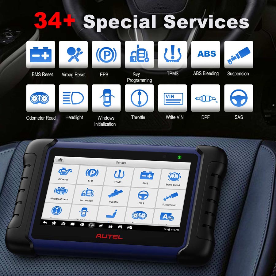 Программирование ключей Autel MaxiIM IM508S (Autel IM508 II)