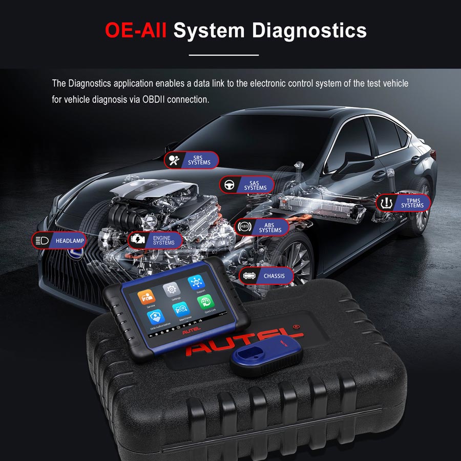 Программирование ключей Autel MaxiIM IM508S (Autel IM508 II)