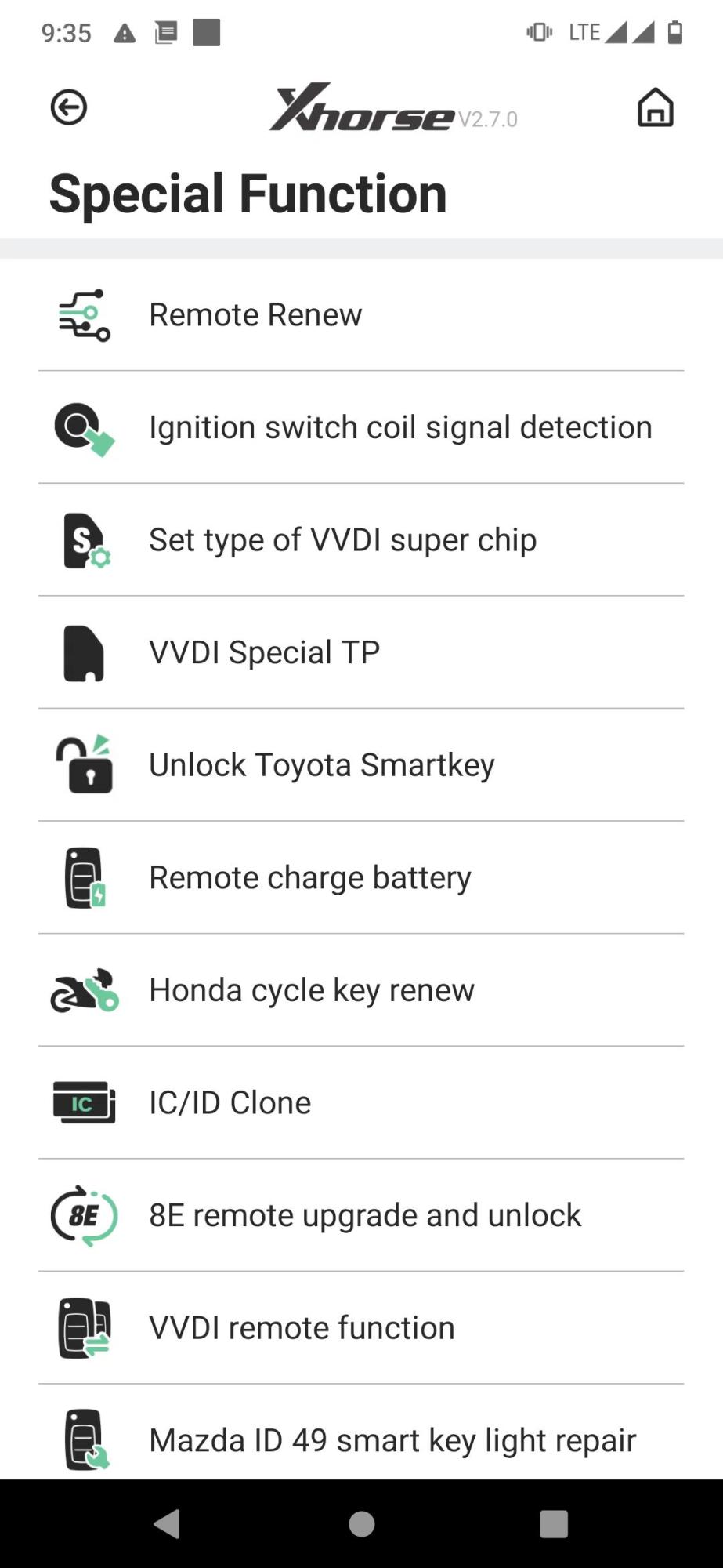 Xhorse VVDI BEE Инструменты для ключей Lite Специальные функции