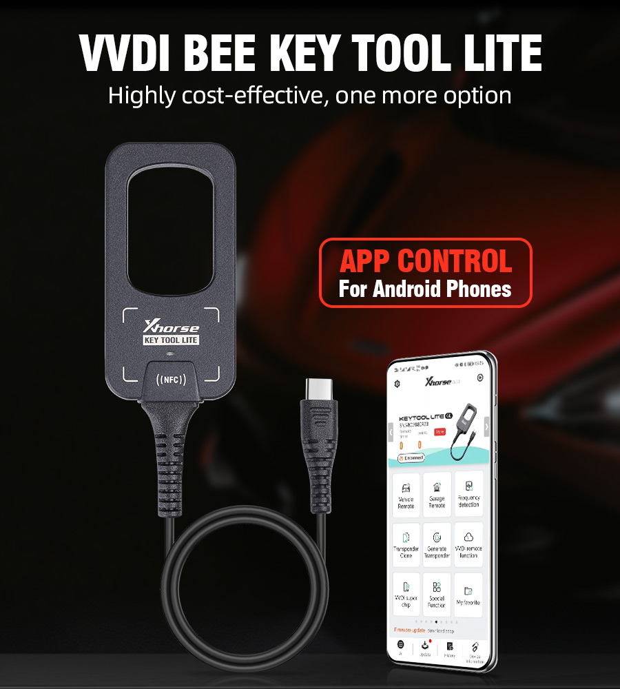 Ключевые инструменты Xhorse VVDI BEE