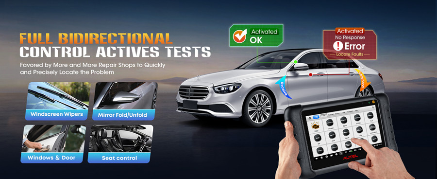 Инструменты диагностики AUTEL Maxidas DS808S - TS с расширенным кодом ECU и TPMS