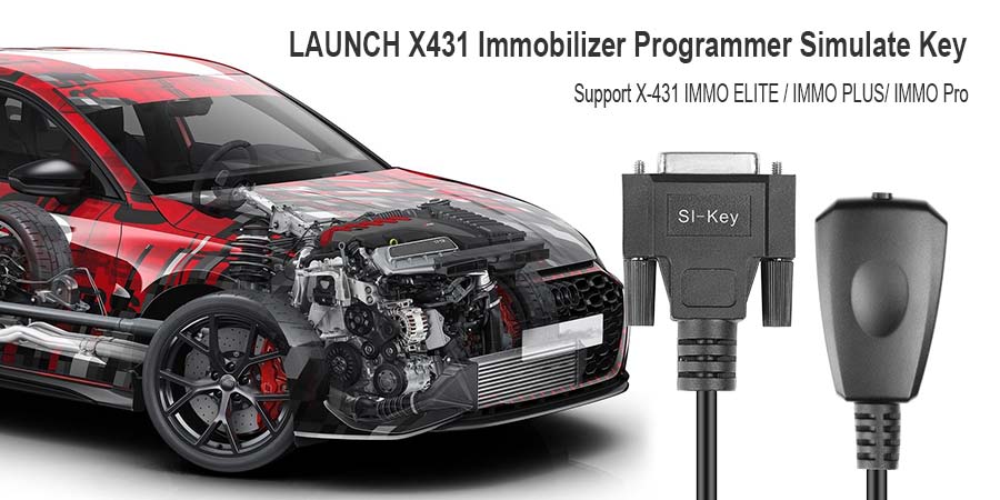 LAUNCH X431 Антиугонный замок, симулятор программирования, клавиша SI - Key