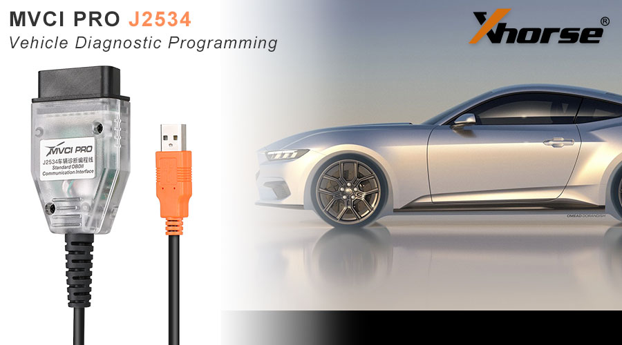 Кабель для диагностики транспортных средств Xhorse MVCI PRO J2534