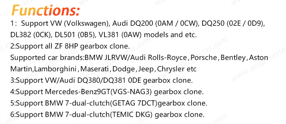 Мини ACDP - 2 для пакетов клонирования Volkswagen / Audi TCU с модулем 13 / 19 и лицензией
