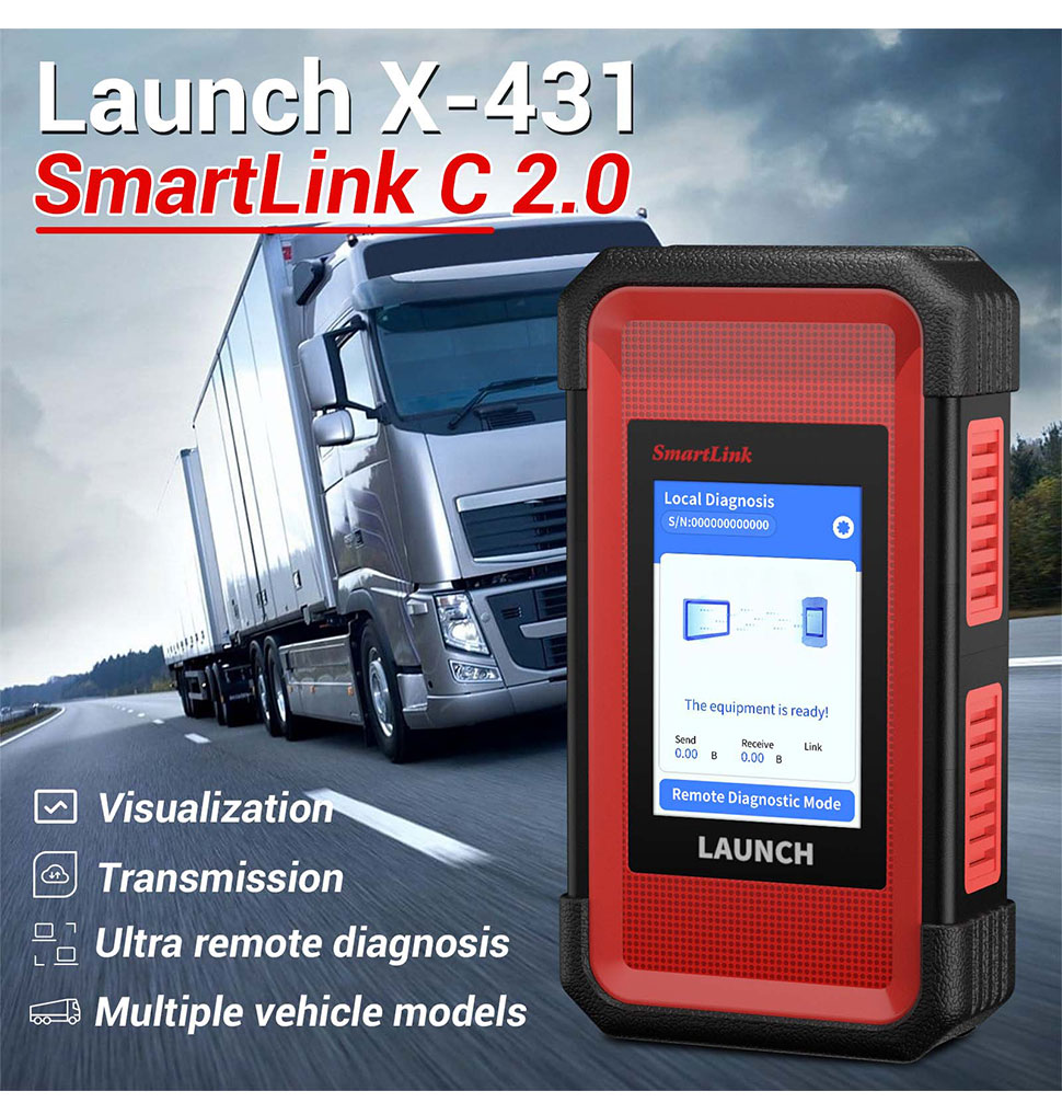 Запуск тяжелого грузового модуля X - 431 SmartLink C 2.0