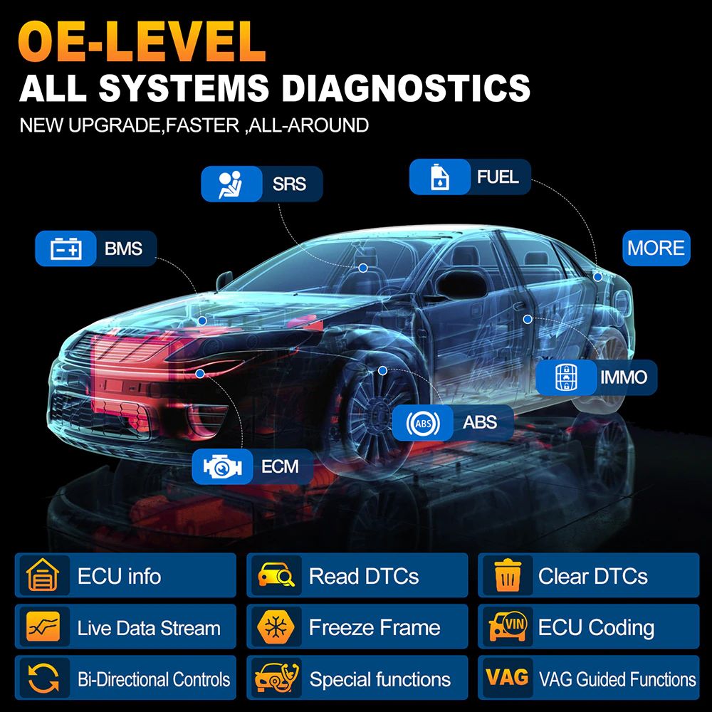 Запуск системы x431 Pro Elite