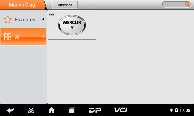  Морской диагностический прибор Obdstar iScan Mercury