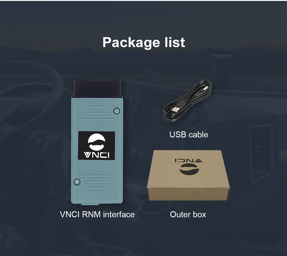 Диагностический интерфейс VNCI RNM Nissan Renault Mitsubishi