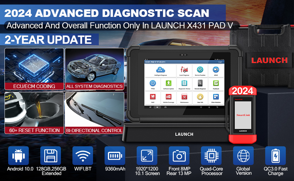 Скачать X431 PAD V Elite ALL - IN - ONE