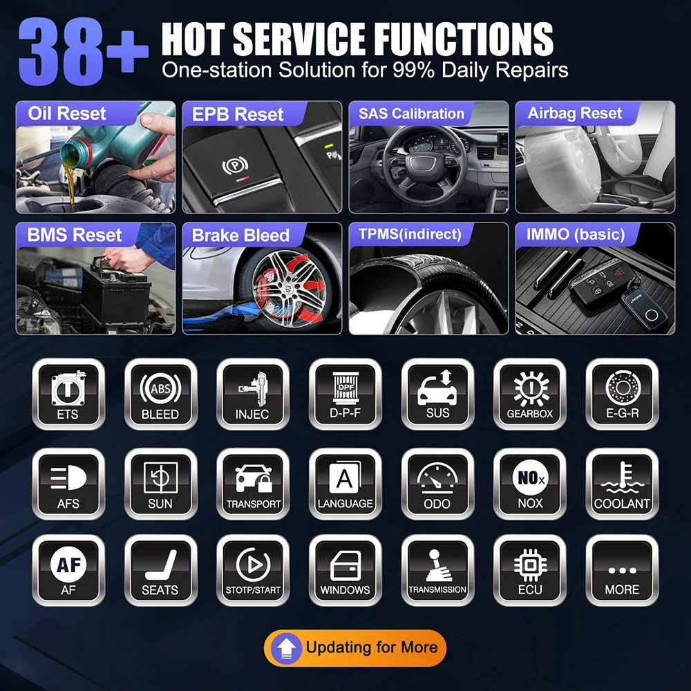 Запуск диагностического инструмента X431 PRO3 ACE