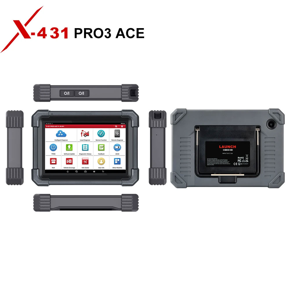 Запуск диагностического инструмента X431 PRO3 ACE