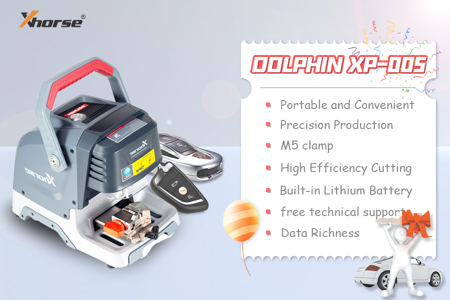 Устройство для резки ключей Xhorse Dolphin XP - 005 XP005 XP0501EN