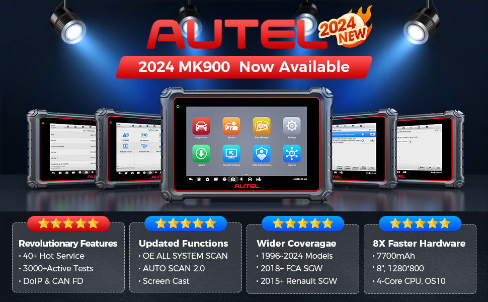 Сканер Autel Maxicom MK900
