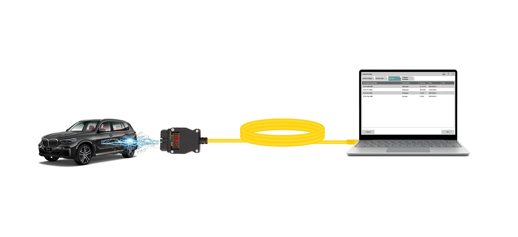GODIAG GT109 DOIP - ENET DOIP Диагностический программный адаптер для BMW - Benz - Volkswagen - Audi