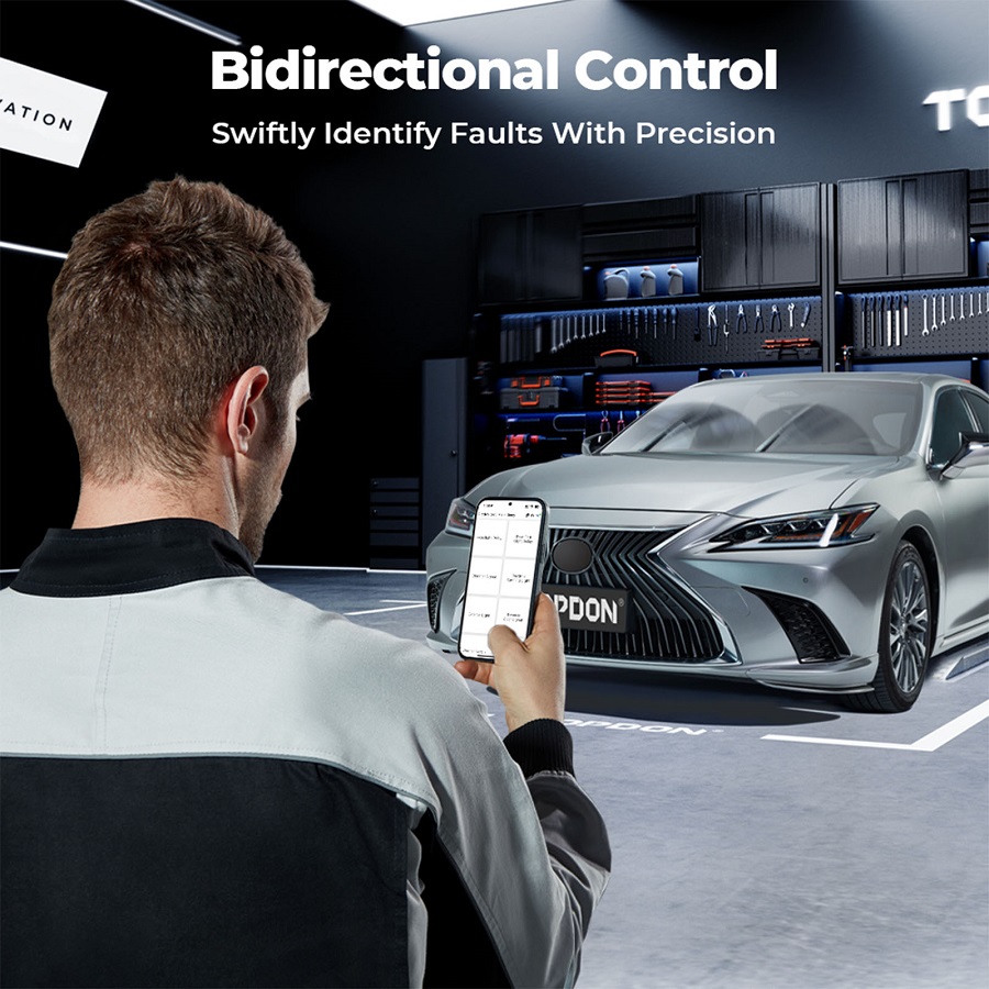 Topdon TopScan Pro Общесистемная диагностика с 13 функциями сброса многоязычной поддержки  