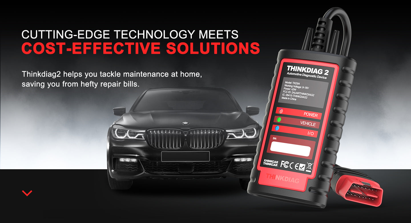 THINKCAR Thinkdiag2 Общесистемный двухсторонний диагностический сканер