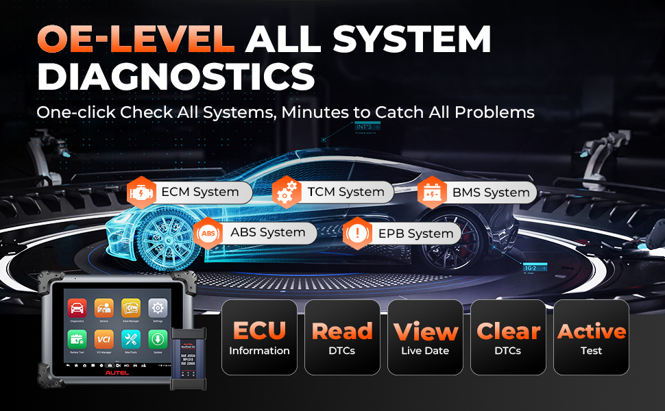 Autel MaxiSys Elite II Pro Системный диагностический инструмент для автомобилей