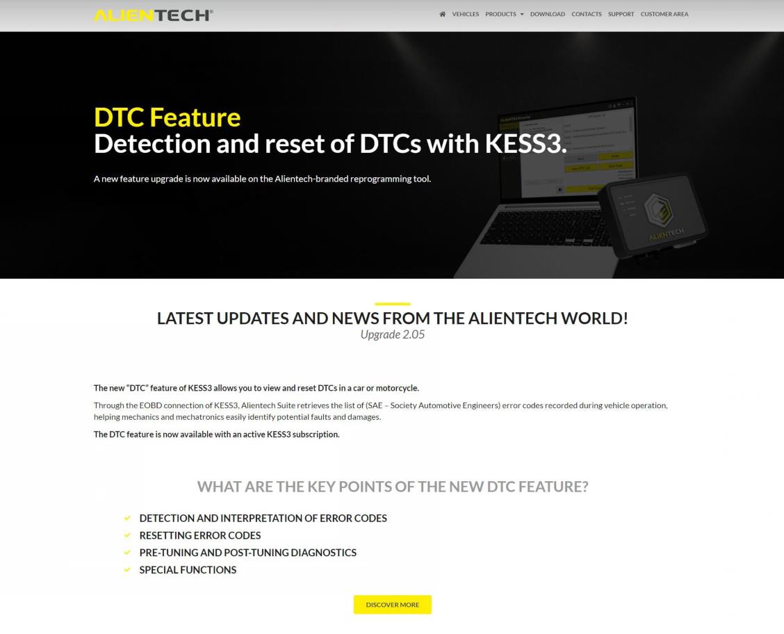 Alientech KESS V3 KESS3 Обновление DTC