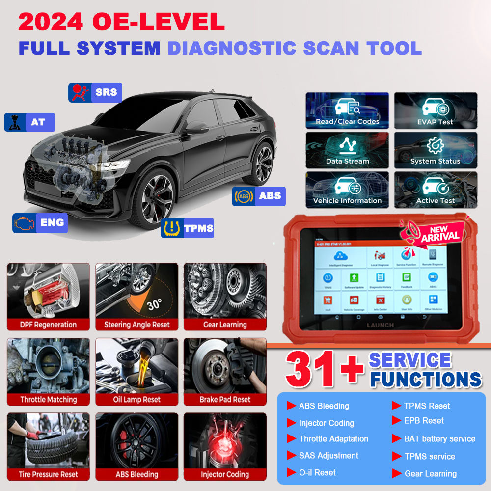 Запуск диагностического сканера X431 PRO STAR