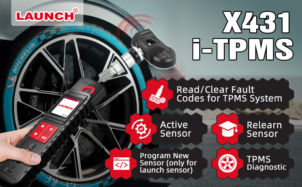 Запуск инструментов программирования X431 i - TPMS TPMS