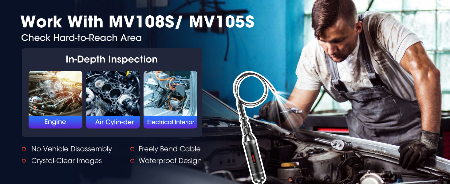 Использование Autel MaxiPRO MP900 в сочетании с Autel MV108S 