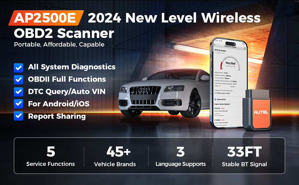 Скачать Autel AP2500E Bluetooth