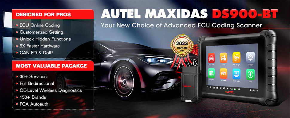 Беспроводной диагностический сканер Autel Maxidas DS900BT DS900 - BT